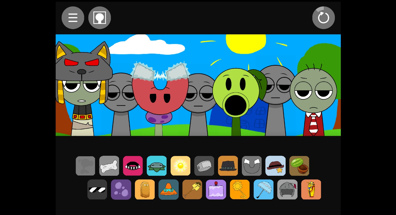 节奏盒子sprunki植物大战僵尸版